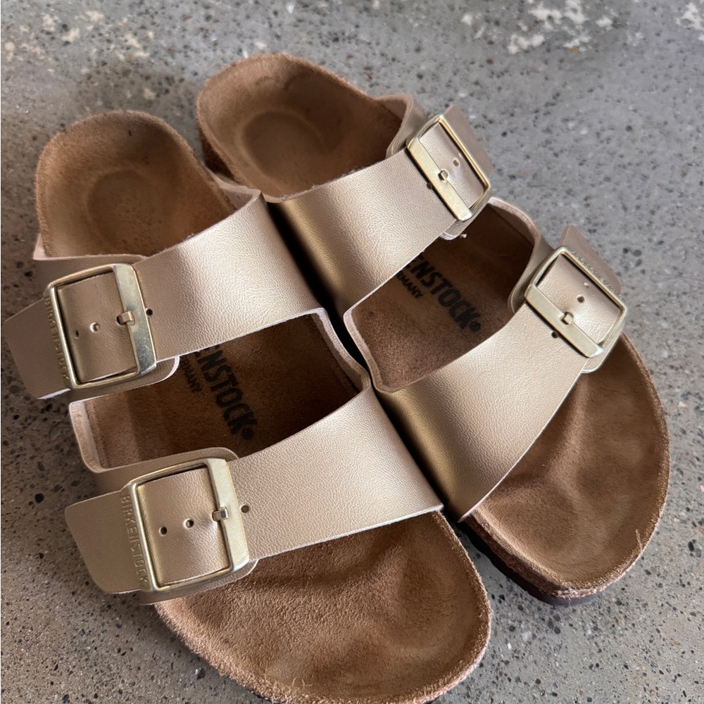 Birkenstock Arizona Gold Double Strap